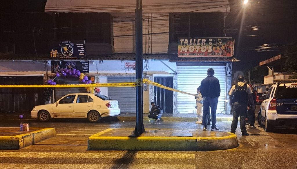 Doble asesinato en la avenida del Ejército de Portoviejo