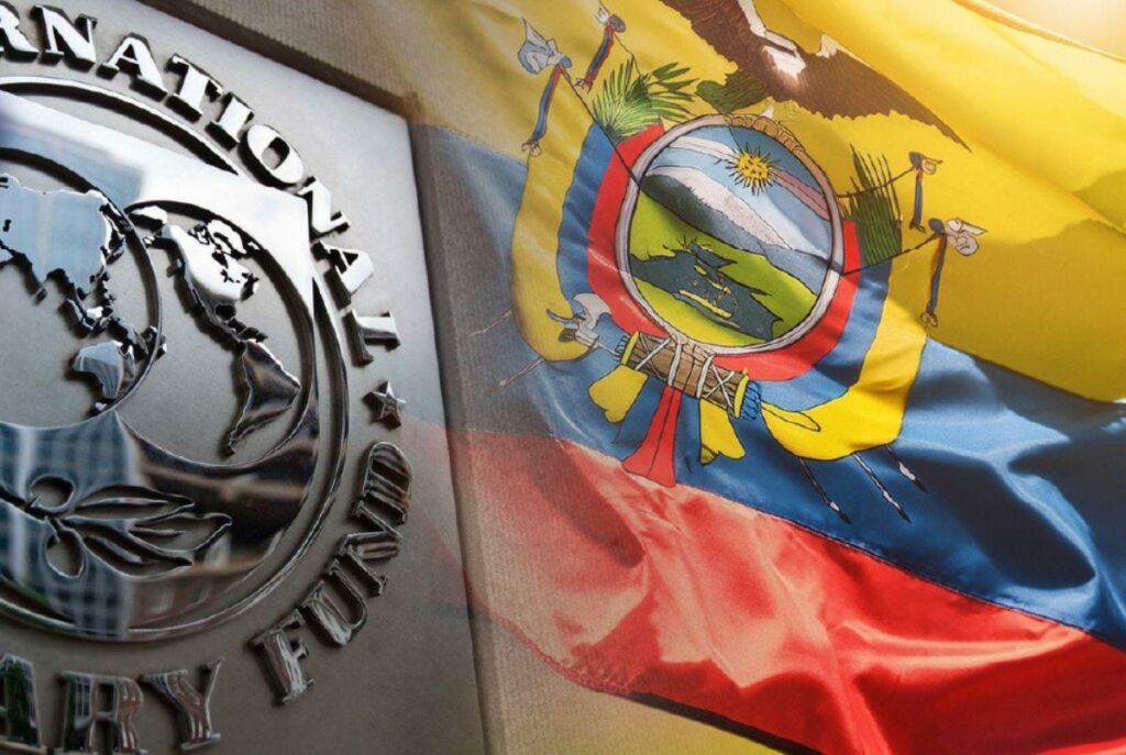 Ecuador, cuarto país con mayor deuda al FMI en 2025.