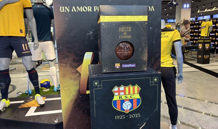 Edición limitada: Barcelona SC lanza caja especial por sus 100 años