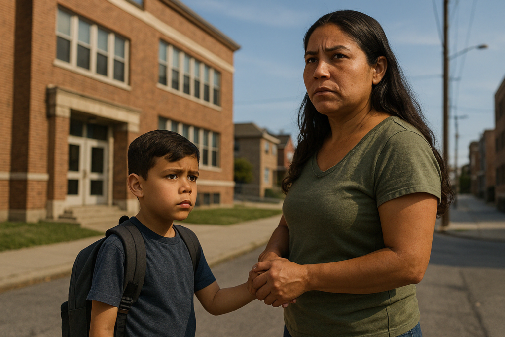 Educación de hijos de migrantes manabitas en EE. UU. Obstáculos legales y acceso limitado en 2025.