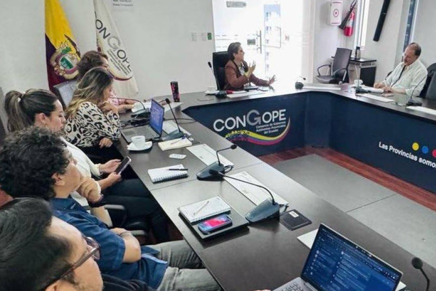 El Consorcio de Gobiernos Autónomos Provinciales del Ecuador (Congope) felicitó al presidente Daniel Noboa por su reelección.