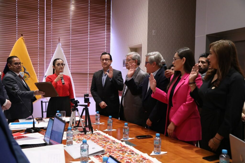 El Pleno de la Asamblea Nacional posesionó a los nuevos consejeros y consejeras suplentes del CPPCS.