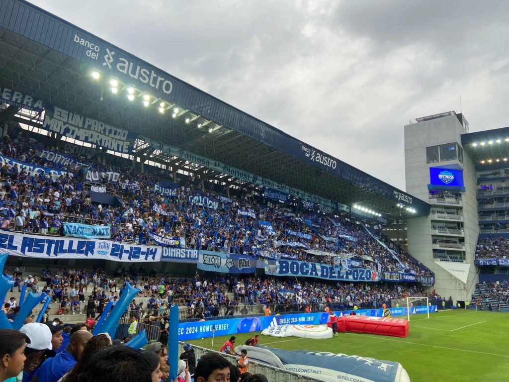 El estadio George Capwell donde hace de local Emelec.