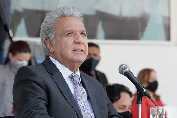 El expresidente Lenín Moreno se pronuncia sobre la reelección de Daniel Noboa