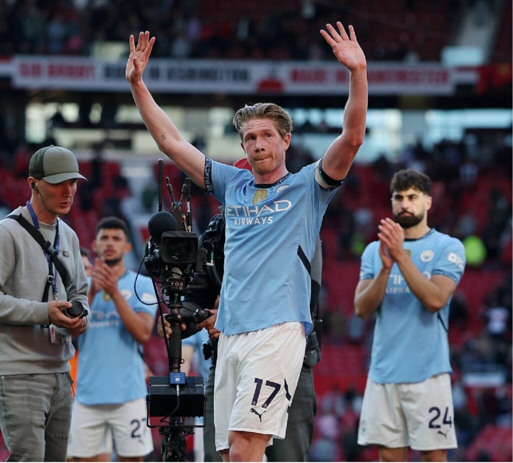 El futbolista Kevin De Bruyne se iría al Inter Miami