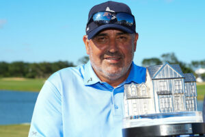 El golfista argentino Ángel Cabrera.