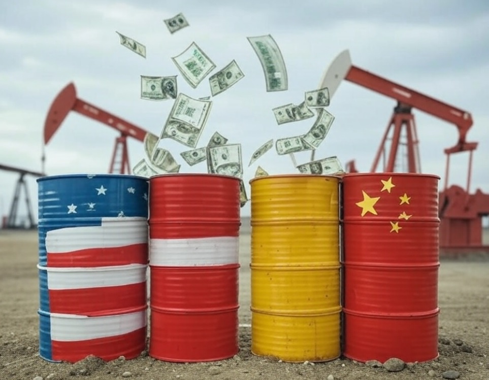 El precio del petróleo se afecta por la guerra comercial entre EE.UU. y China