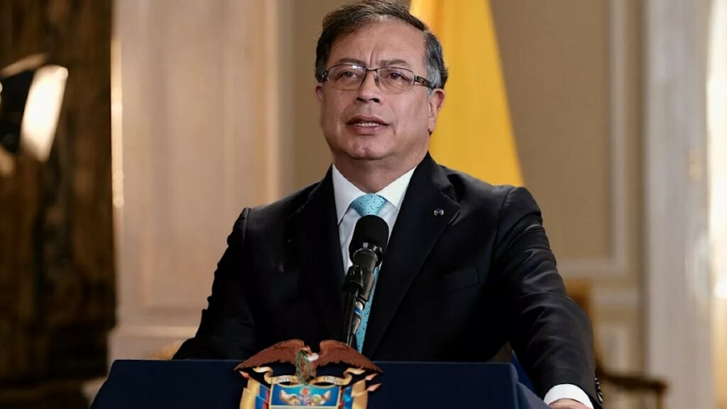 El presidente de Colombia, Gustavo Petro.