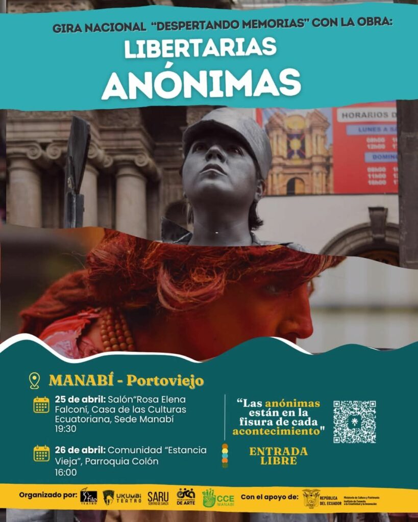 El teatro llega a Portoviejo con la obra Libertarias Anónimas