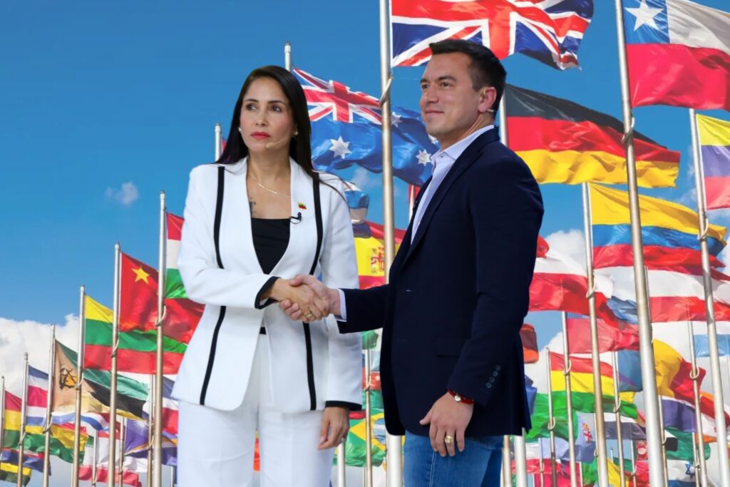 Esto proponen los candidatos a la Presidencia de Ecuador Luisa González y Daniel Noboa sobre relaciones internacionales.