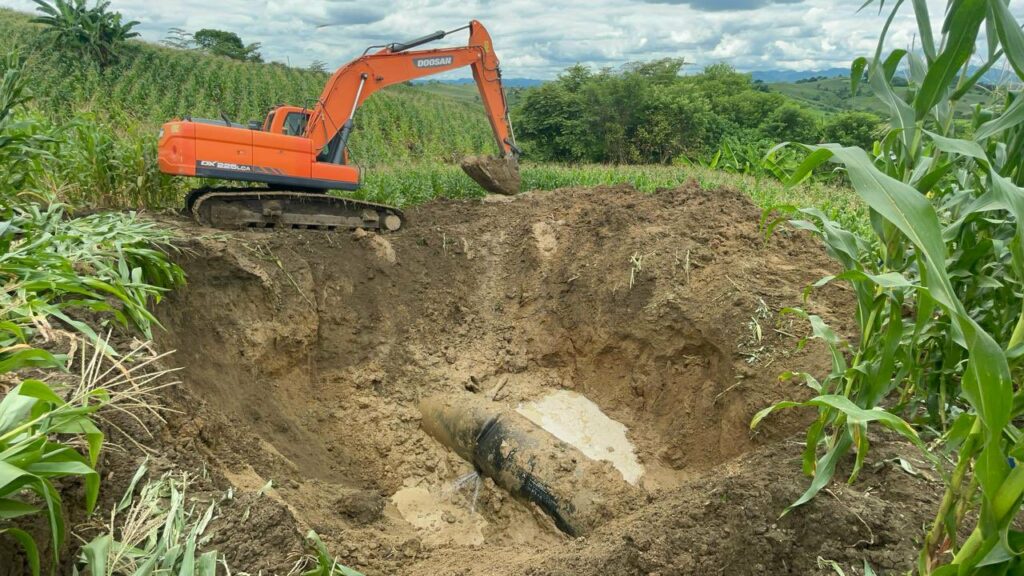 Los cantones Jaramijó, Montecristi y Manta, con casi 500 mil habitantes, son los más afectados por el daño del acueducto La Esperanza.