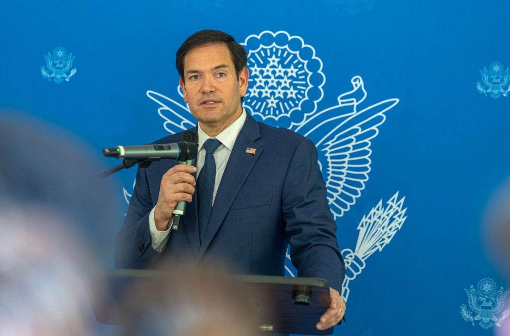El secretario de Estado estadounidense Marco Rubio.