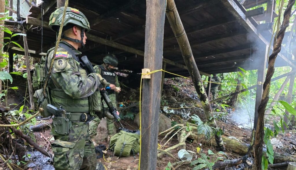 Laboratorios de droga en la frontera norte