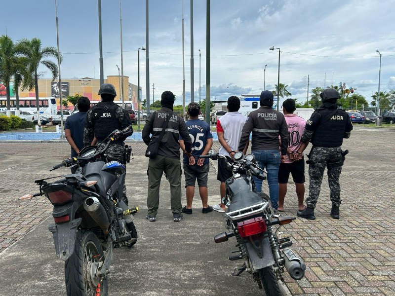 Golpe a Los Choneros en Los Ríos ocho detenidos por secuestro y extorsión