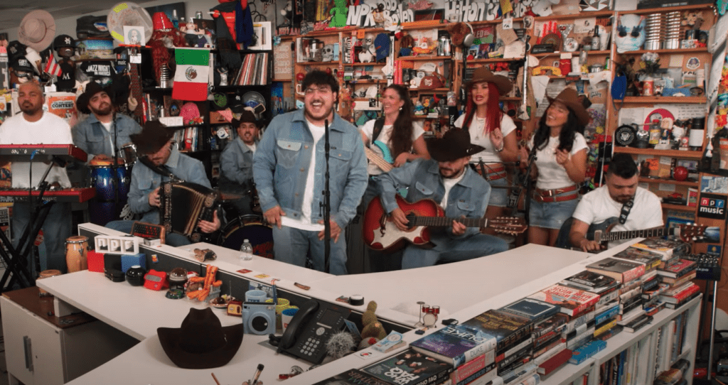 Grupo Frontera lleva su música norteña a Tiny Desk de NPR Music