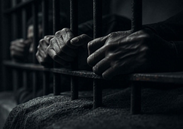 Imagen referencial y simbólica sobre detenidos políticos.