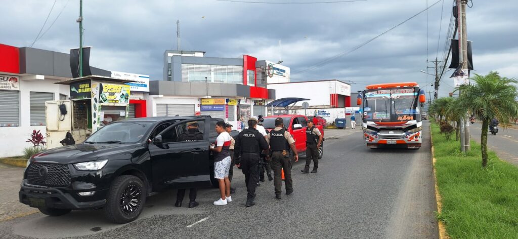 Intensifican operativos antidelincuenciales en Santo Domingo de los Tsáchilas