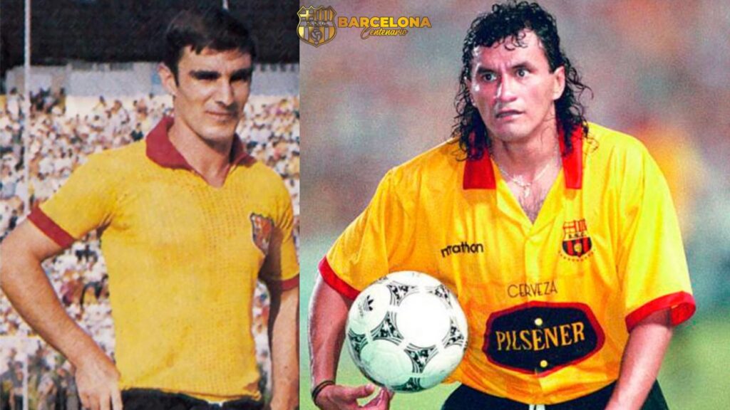 Juan Manuel “El Cura” Bazurco y Marco Antonio “El Diablo” Etcheverry jugaron en Barcelona.
