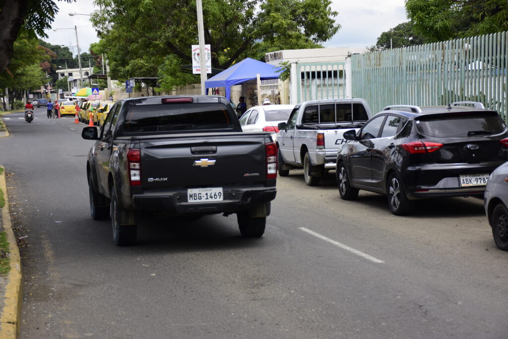 Así está el tráfico en Portoviejo hoy: Las cuatro avenidas más congestionadas