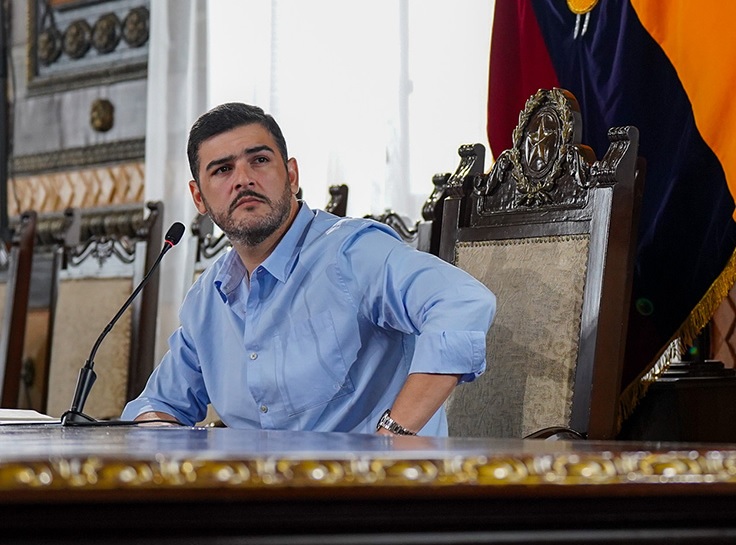 La Fiscalía General del Estado (FGE) solicitó vincular al alcalde de Guayaquil, Aquiles Álvarez, al caso Triple A.