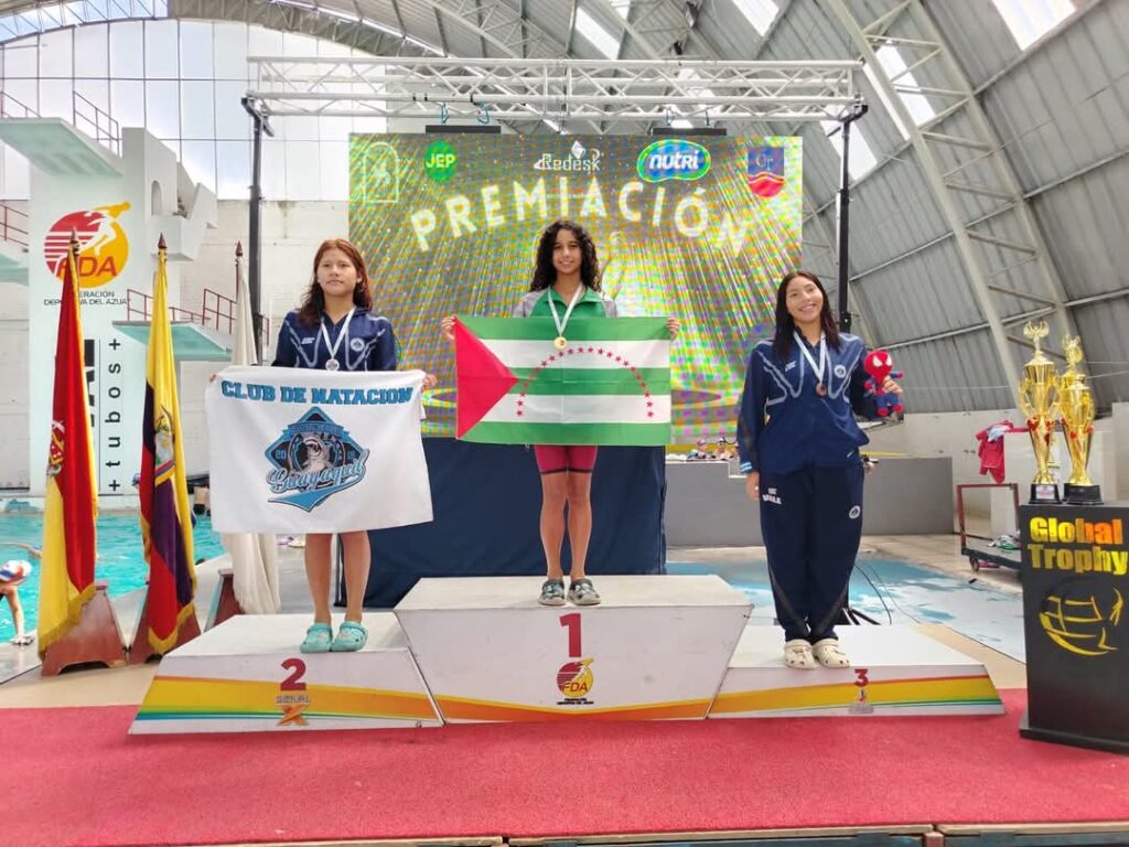 La manabita Uma Córdova sobresalió con seis medallas de oro .