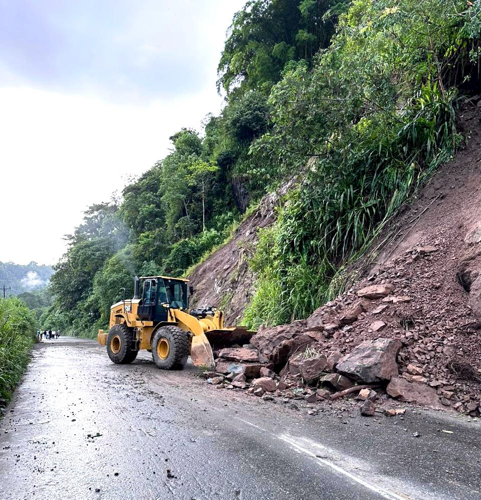La próxima semana inician trabajos de estabilización en el kilómetro 83 de la vía Alóag-Santo Domingo para evitar deslizamientos