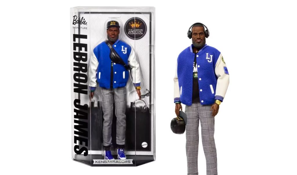 LeBron James se convierte en el primer deportista con un muñeco Ken de Barbie