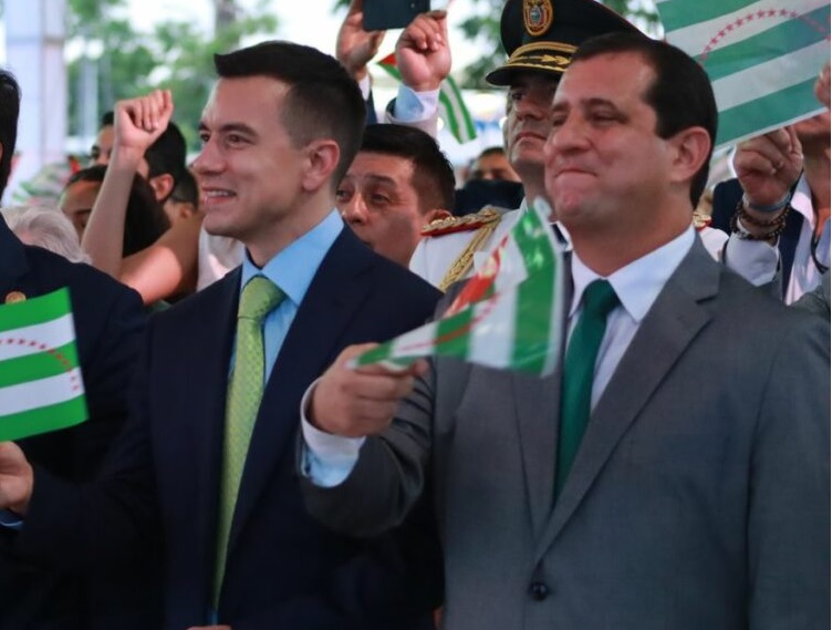 Leonardo Orlando, prefecto de Manabí, felicitó al presidente reelecto Daniel Noboa por su victoria en la segunda vuelta electoral.