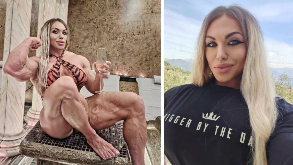Nataliya Kuznetsova de 33 años, apodada “She Hulk”, ha captado la atención global gracias a su imponente físico