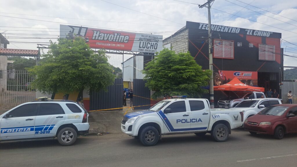 Nuevo sicariato en Portoviejo Hombre es asesinato en un taller automotriz