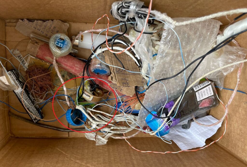 Objetos decomisados en cárcel de Bahía de Caráquez