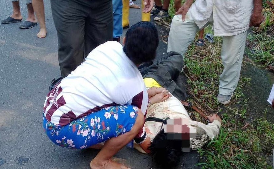 Oficial de bus atropellado en Pedernales