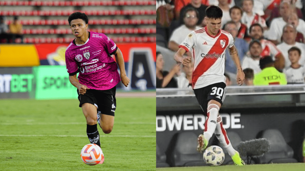 Patrick Mercado y Franco Mastantuono serían titulares en el choque de este este miércoles.