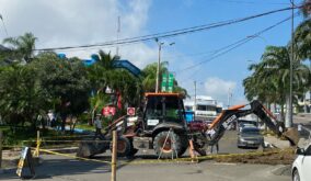 Las obras del Plan legado que ejecuta el municipio de Manta, generan reclamos ciudadanos.