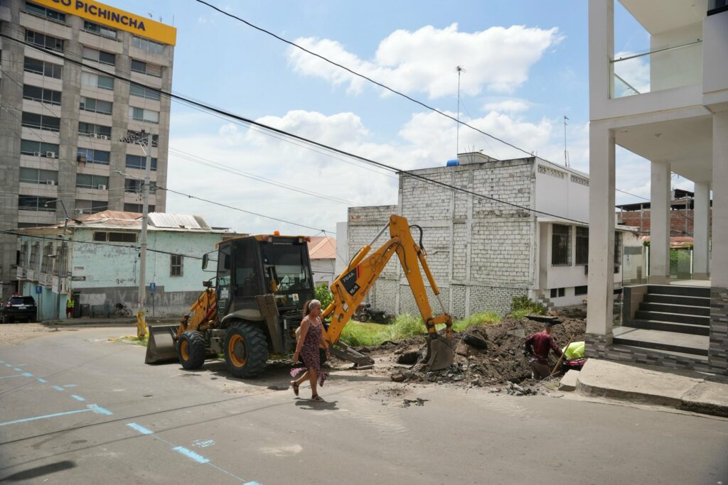 Las obras hidrosanitarias del Plan Legado ahora se concentran en la parroquia Manta.