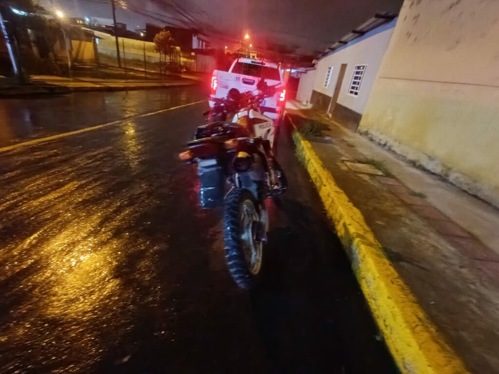 Policía resultó herido en accidente de tránsito en Santo Domingo de los Tsáchilas
