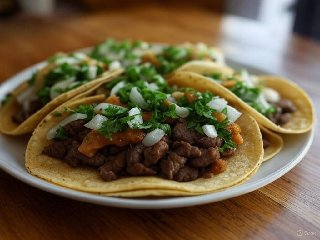 Prepara unos ricos tacos mexicanos en tres sencillos pasos