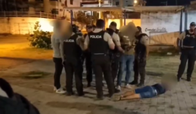 Presunto sicario abatido por la Policía en Playas. Guayas