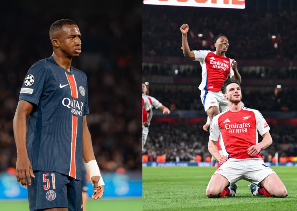 Previa | Arsenal y PSG de Willian Pacho disputan en Londres la ida de semifinales de la Champions League