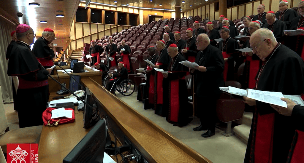 Primera Congregación General de Cardenales se realizó en el Vaticano tras el fallecimiento del Papa Francisco