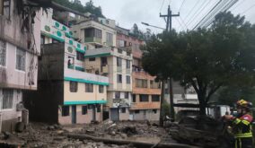 Quito Deslave en el sector de Guápulo deja viviendas afectadas y familias evacuadas