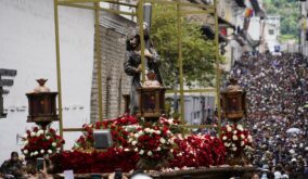 Quito espera 150.000 asistentes en la procesión de Jesús del Gran Poder