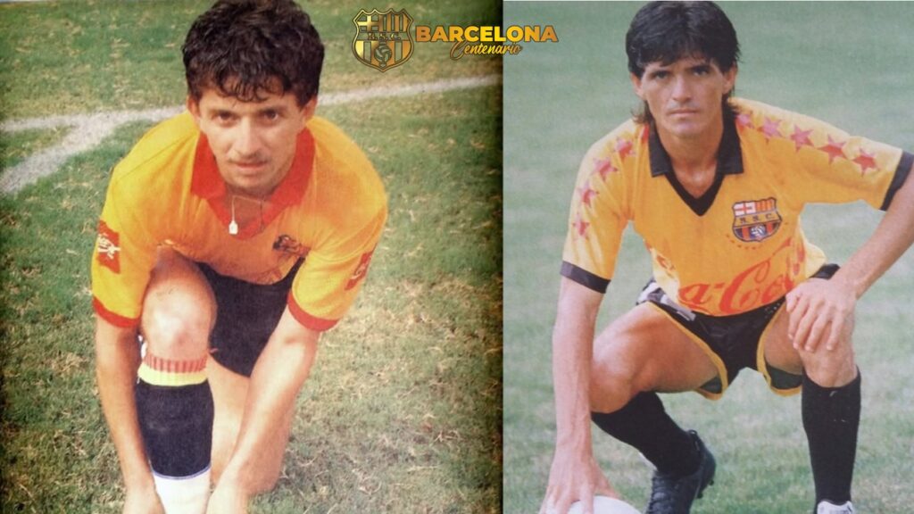 Ramón Morales incluye a Freddy Bravo y Claudio Alcívar en el once histórico de Barcelona.