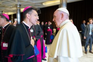 Sacerdotes manabitas y el Papa Francisco