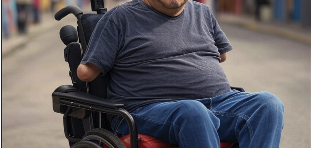 Santo Domingo Sandoval, un guerrero sin brazos que inspira