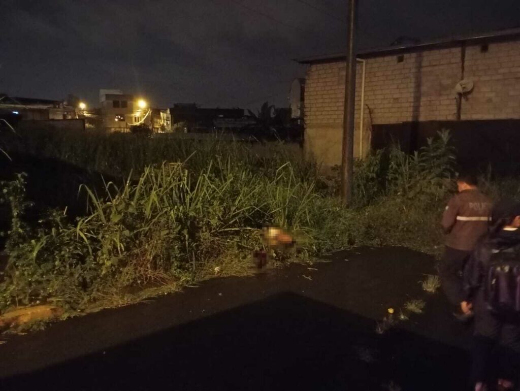 Santo Domingo de los Tsáchilas. Encuentran cadáver de un hombre en la maleza, en la cooperativa Ciudad Nueva
