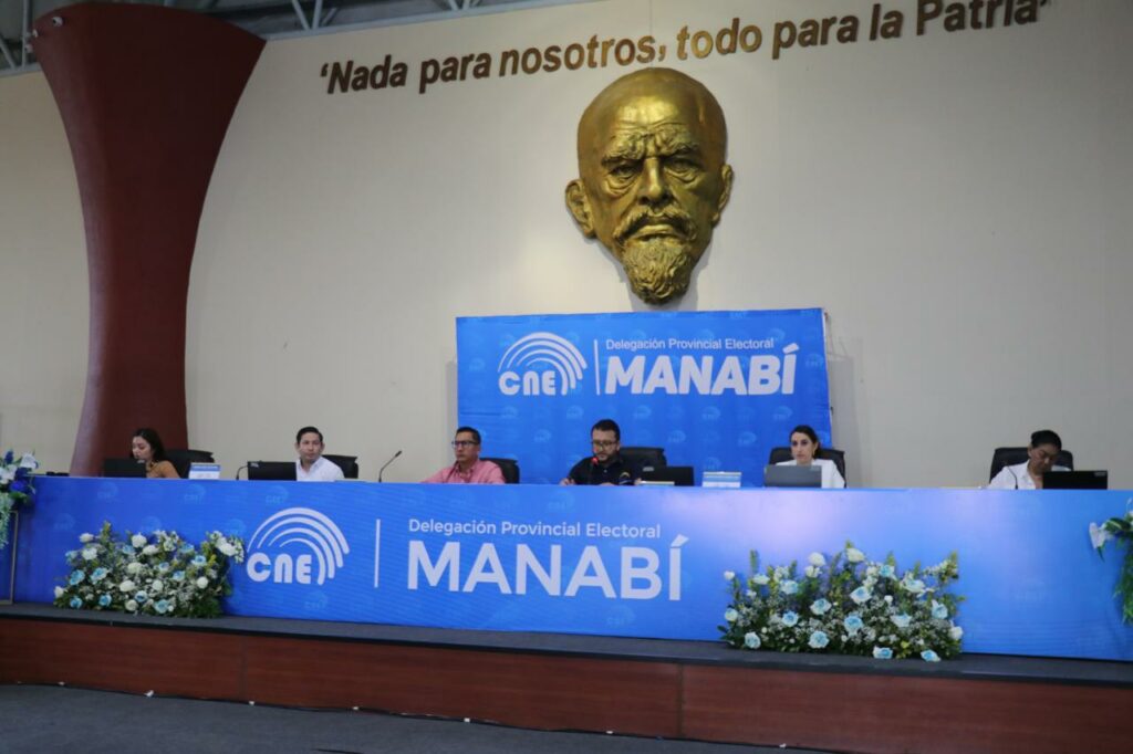 Se instala la Sesión Permanente de Escrutinio y Resultados en Manabí