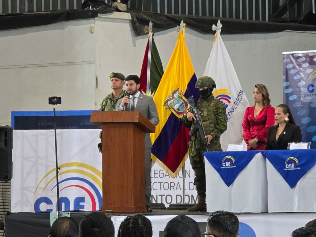 Segunda Vuelta 396 mil773 electores acudirán a las urnas en Santo Domingo de los Tsáchilas