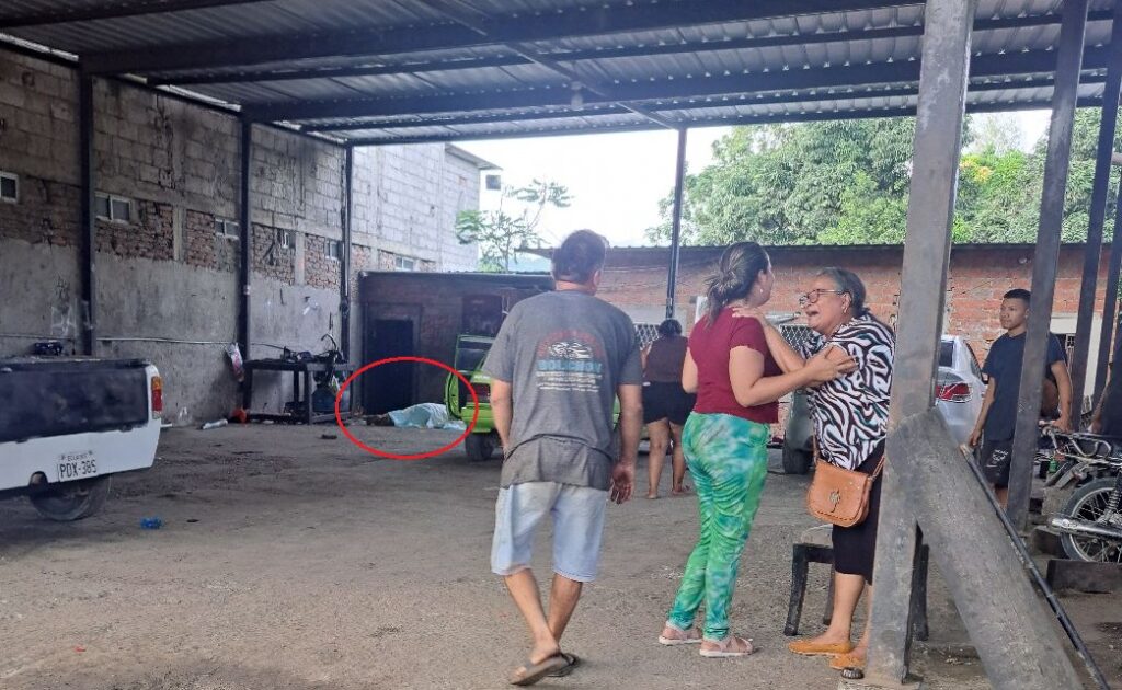 Sicariato en taller de la ciudadela El Paraíso de Portoviejo