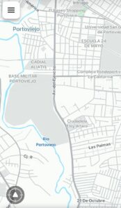 Sin lluvias ni tráfico vehicular en Portoviejo2